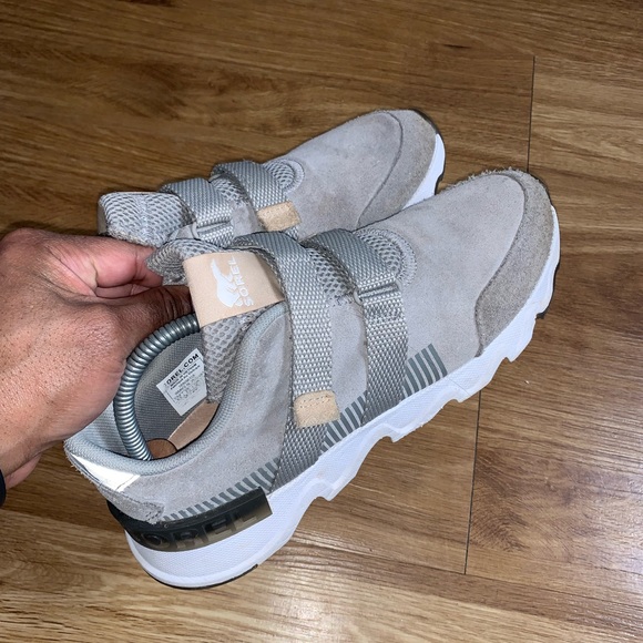 Sorel Shoes - Sorel Kinetic Lite Strap Suede Sneaker